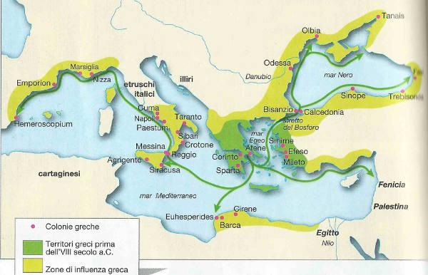 Colonie greche 