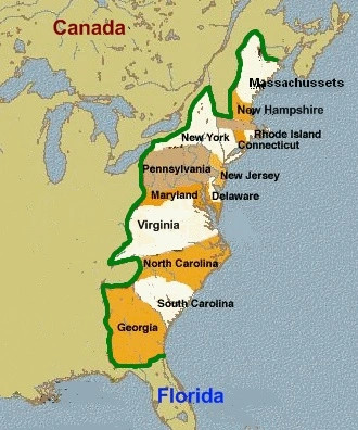 Colonie europee in Nord America